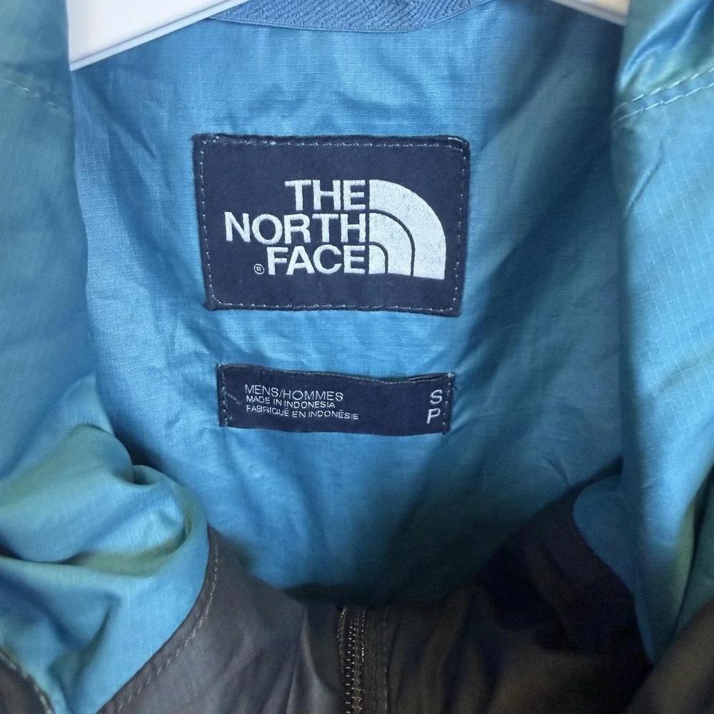 The North Face Jacket Mens Small Black Windwall Hooded Packable Anorak NF0A3FZL